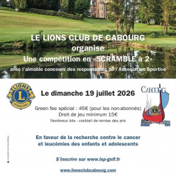 COMPÈTE À CABOURG…